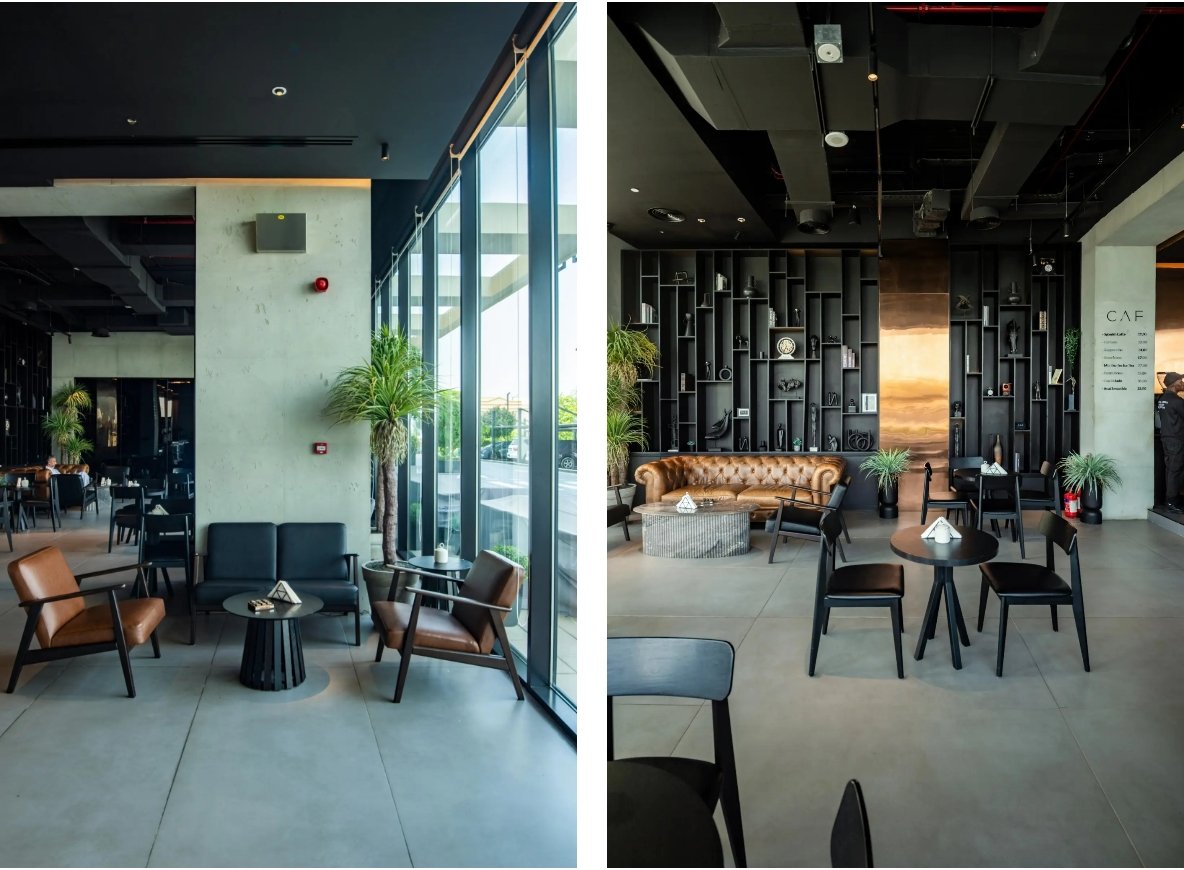 Cafe Fit Out Sharjah | CAF Café Interior Design & Execution - Image 1