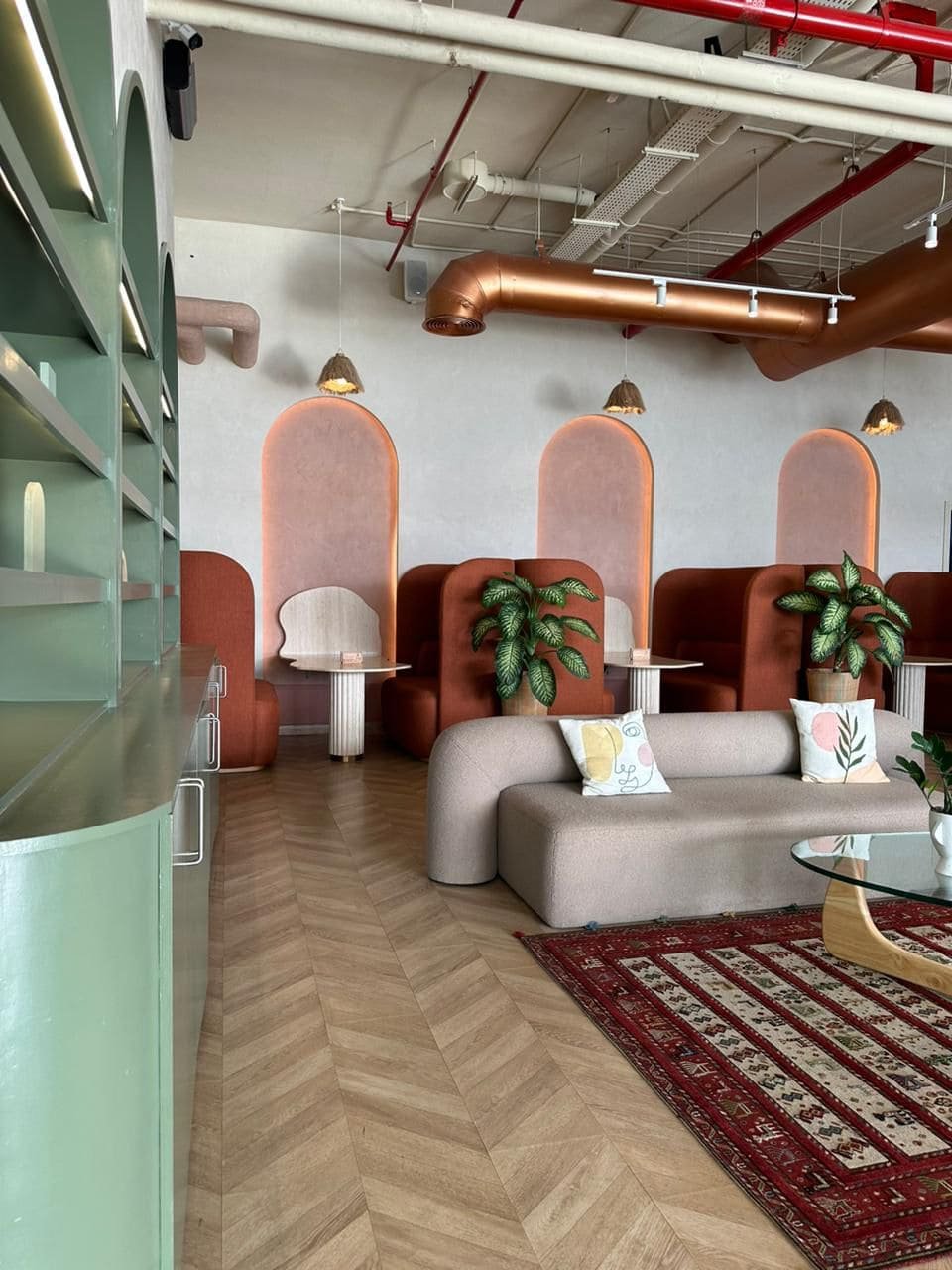 Restaurant & Cafe Fit Out UAE | Abstract Boho Interior Design Fujairah - Image 9