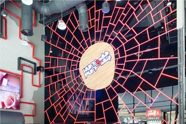 Restaurant Fit Out Dubai Mall | Huff & Puff Restaurant Interior Design UAE - Image 3