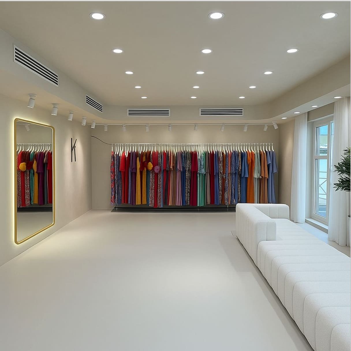 JK Fashion Boutique Fit Out Dubai | Luxury Retail Interior Design UAE - Image 11